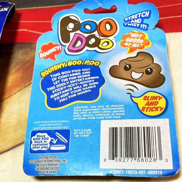 NEW SQUISHY TOY GROSS BUG INSIDE + POO DOO SQUISHY GOO POO SENSORY TOYS GIFTS - Picture 3 of 3